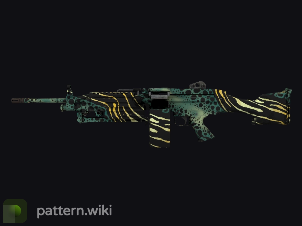 M249 Emerald Poison Dart seed 748