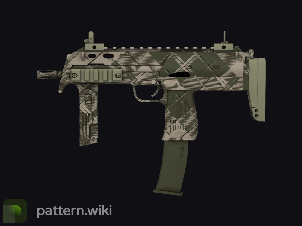 MP7 Olive Plaid seed 397