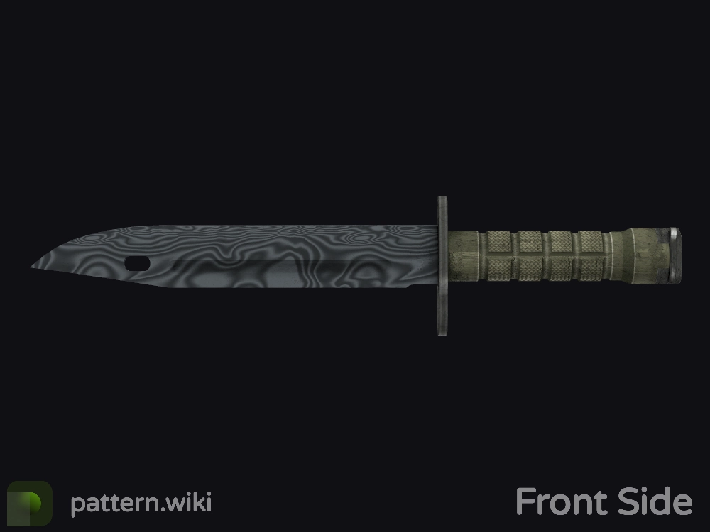 Bayonet Damascus Steel seed 167