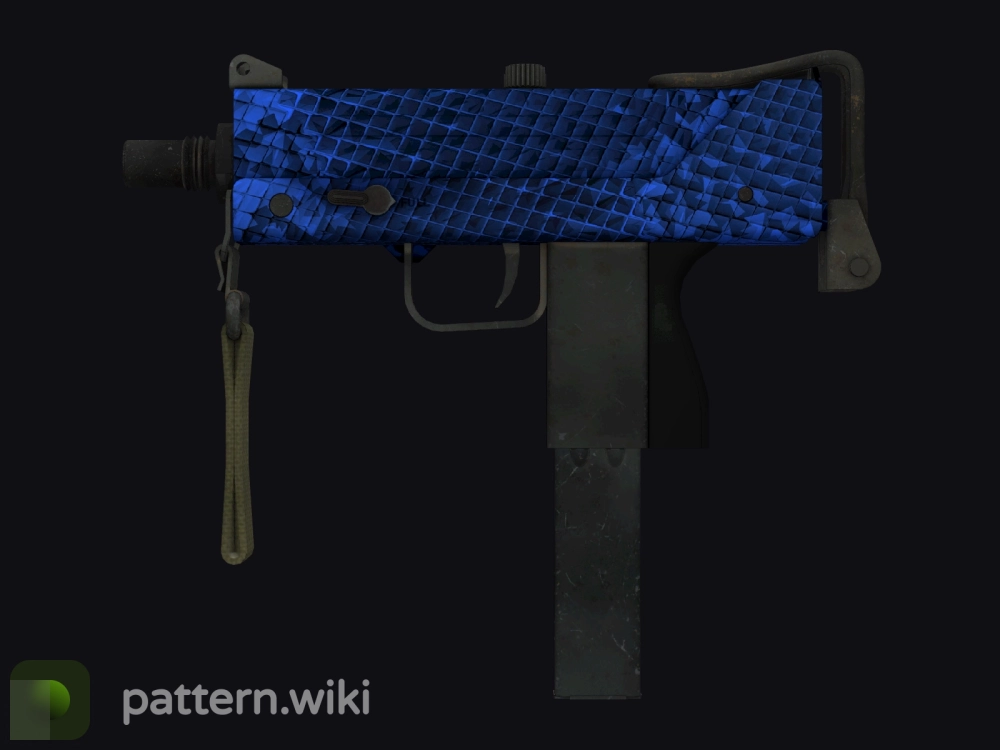 MAC-10 Lapis Gator seed 784