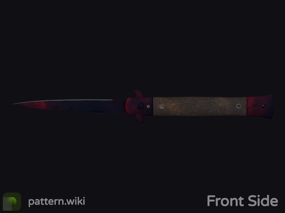 Stiletto Knife Doppler seed 243