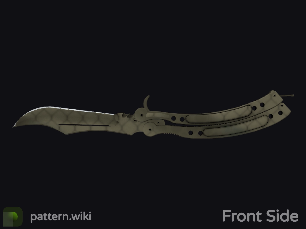 Butterfly Knife Safari Mesh seed 487