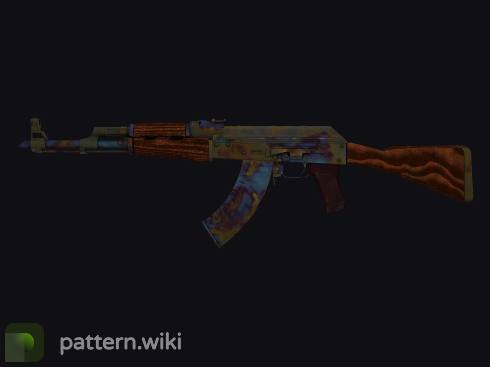 AK-47 Case Hardened seed 291