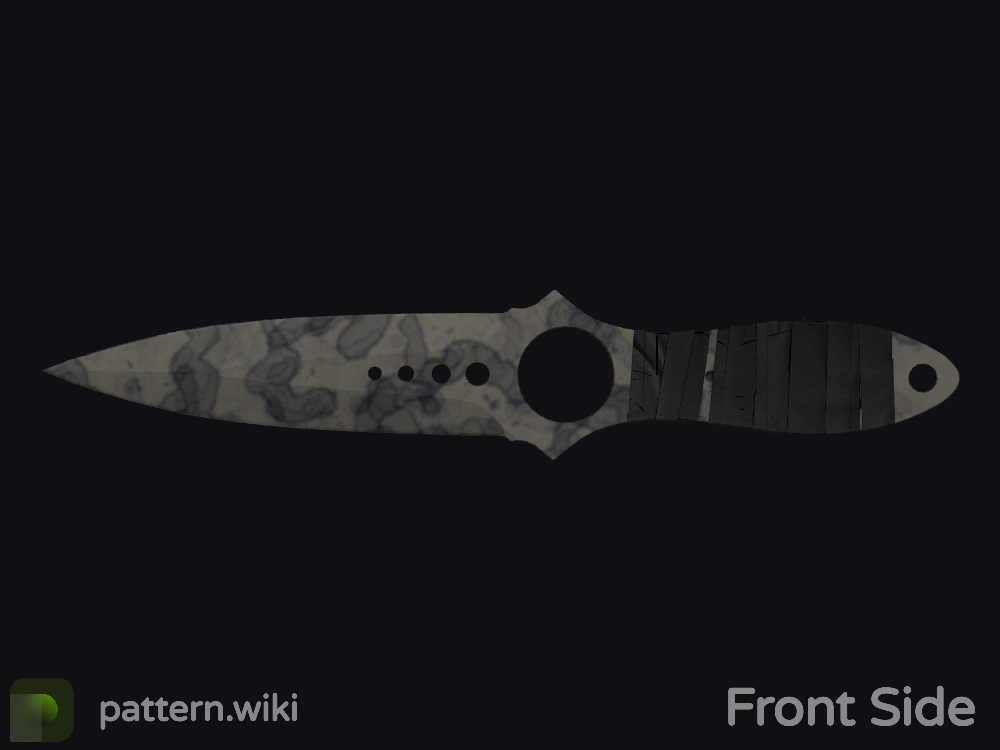 Skeleton Knife Stained seed 133