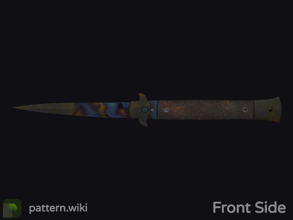 Stiletto Knife Case Hardened seed 21