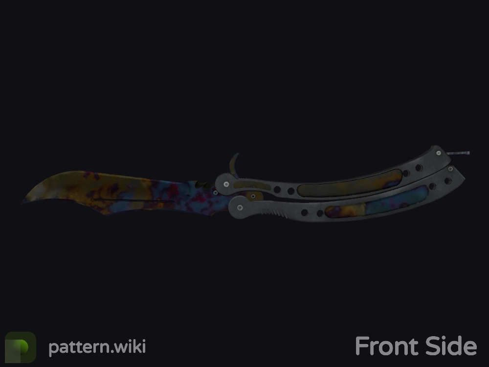 Butterfly Knife Case Hardened seed 132