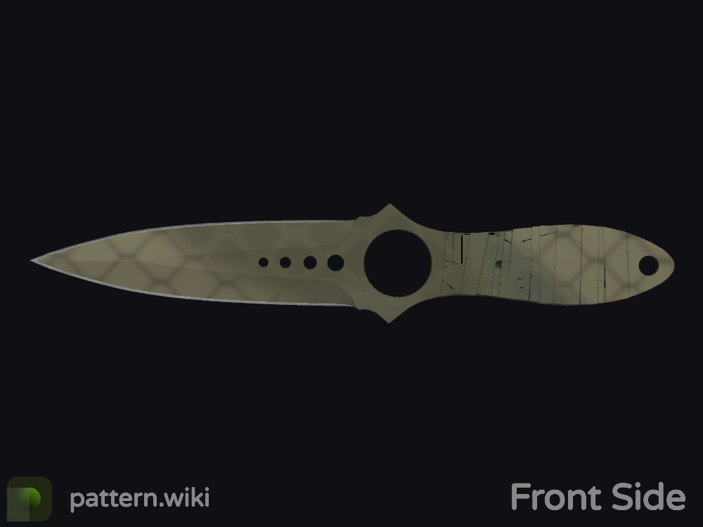 Skeleton Knife Safari Mesh seed 431