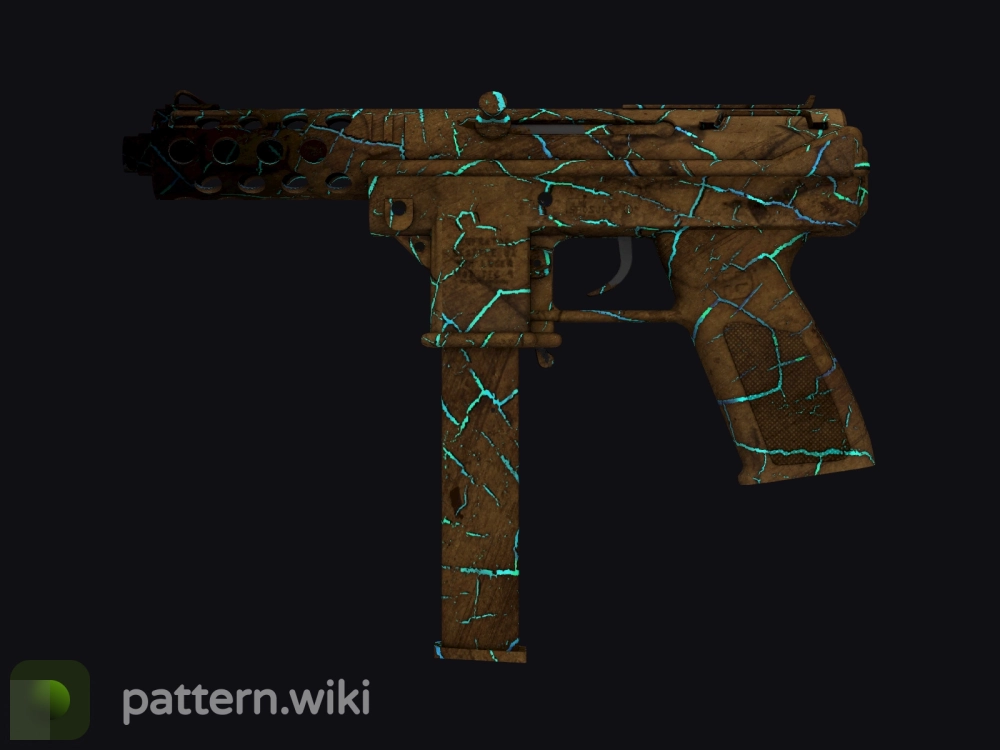 Tec-9 Cracked Opal seed 674