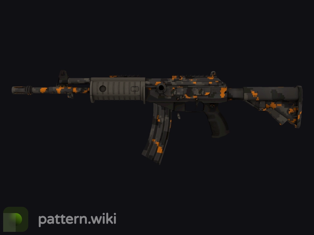 Galil AR Orange DDPAT seed 211