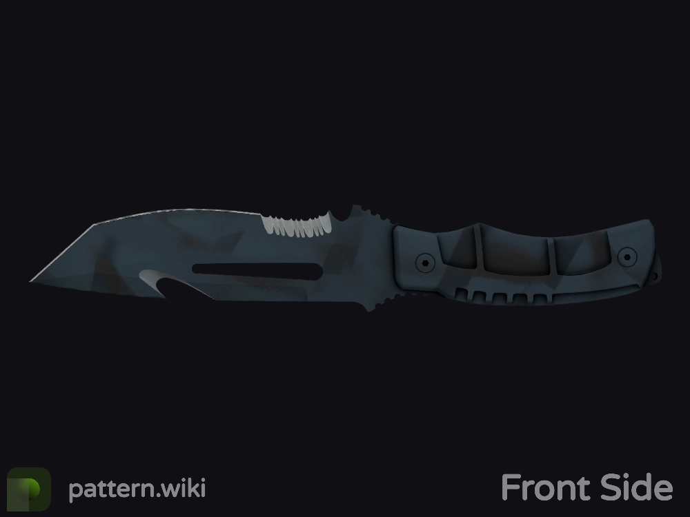 Survival Knife Night Stripe seed 307