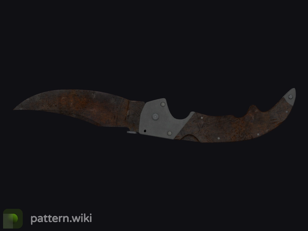 Falchion Knife Rust Coat seed 872