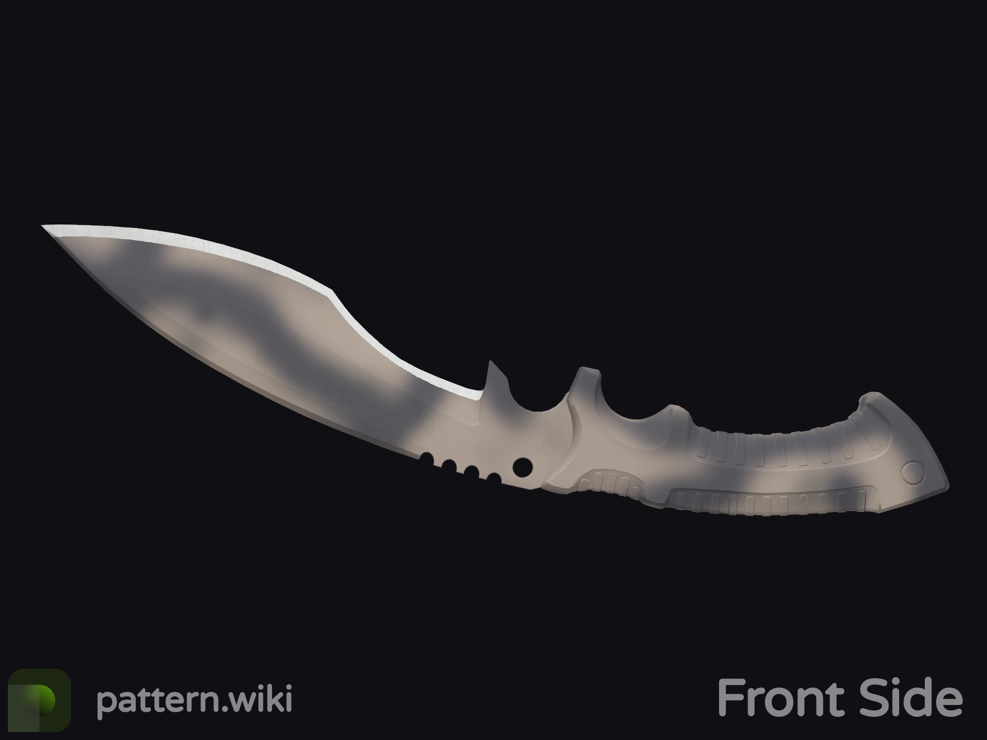 Kukri Knife Scorched seed 49