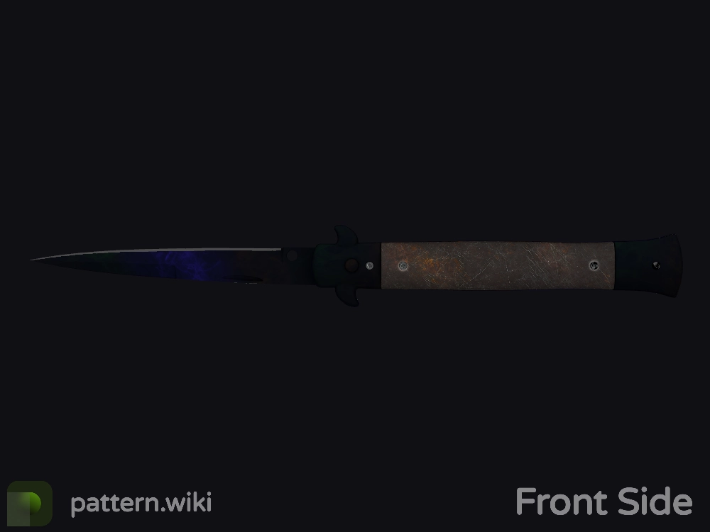 Stiletto Knife Doppler seed 372