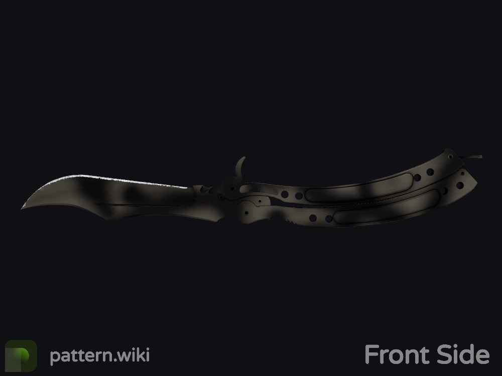 Butterfly Knife Scorched seed 649