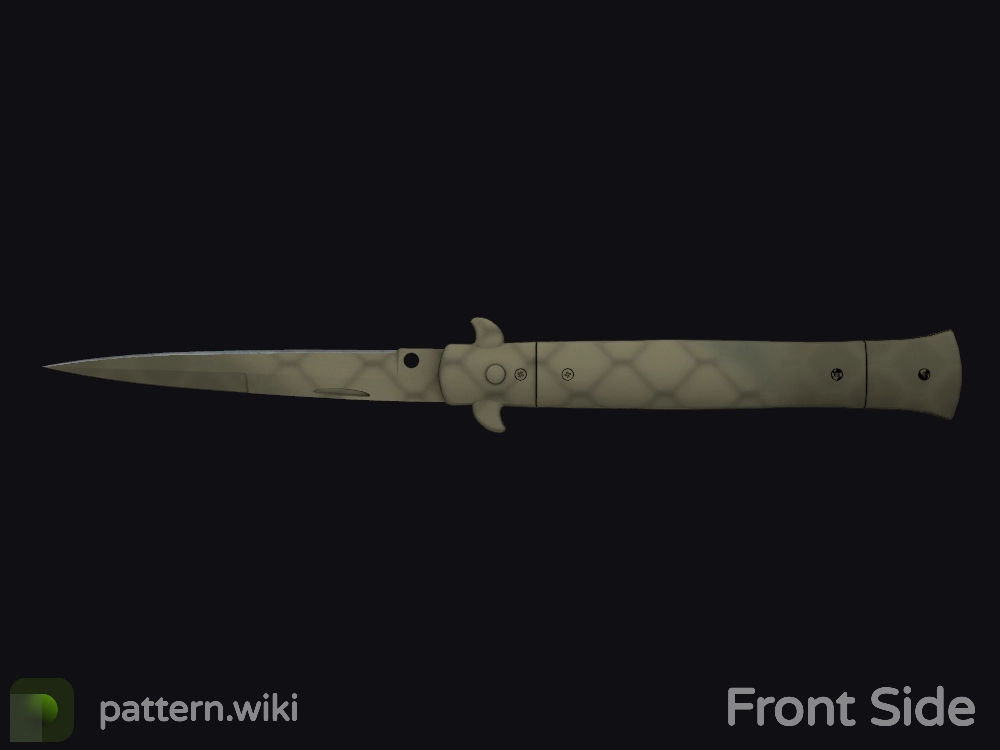 Stiletto Knife Safari Mesh seed 339