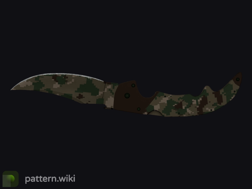 Falchion Knife Forest DDPAT seed 474