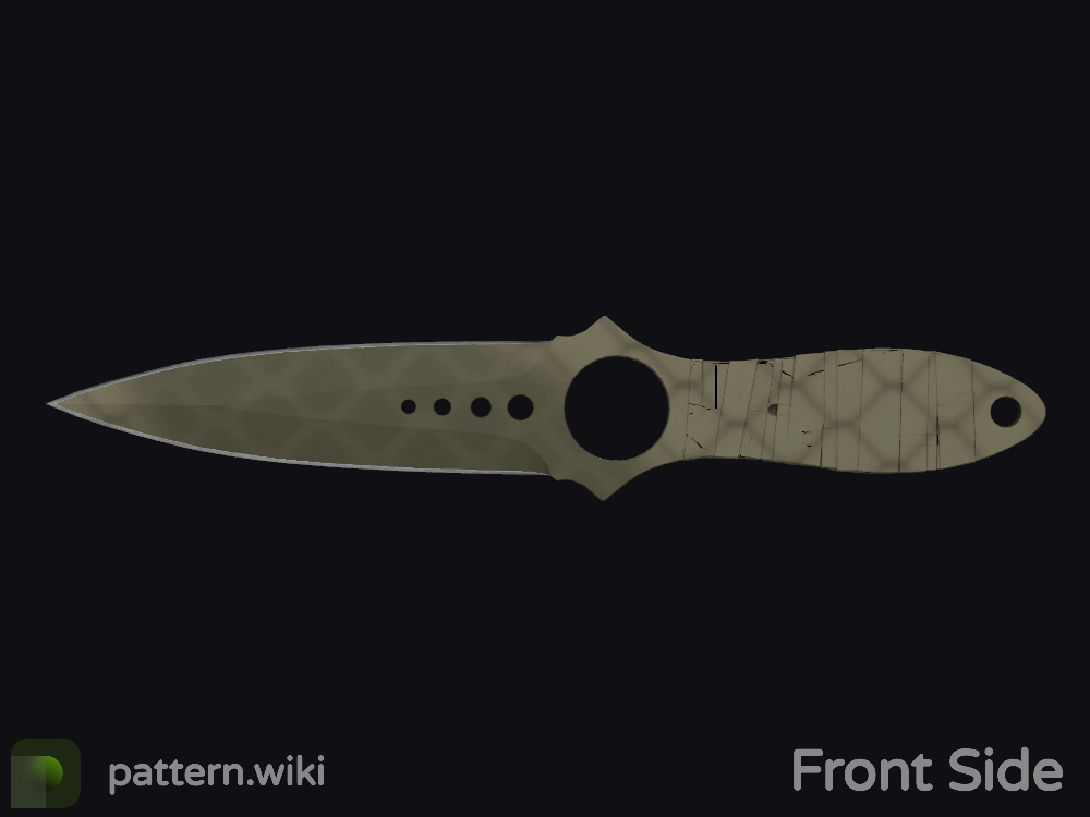 Skeleton Knife Safari Mesh seed 396