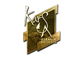 Sticker Karsa (Gold) | Boston 2018 preview