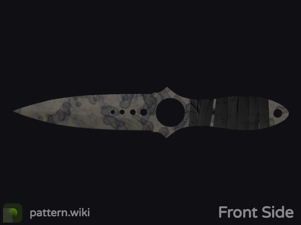 Skeleton Knife Stained seed 418