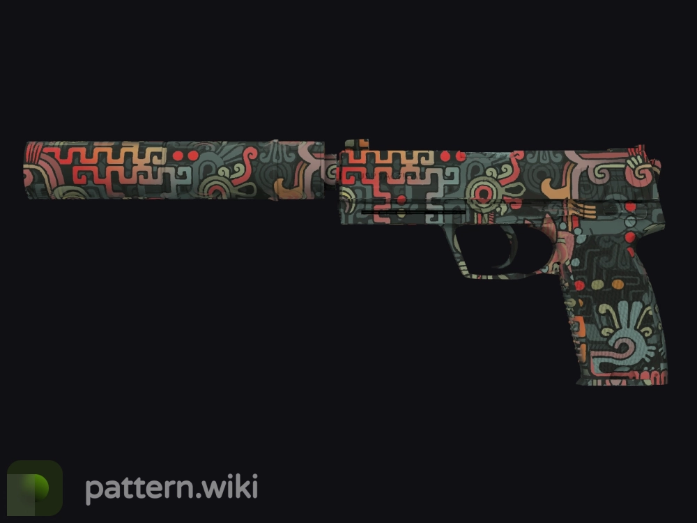 USP-S Ancient Visions seed 869