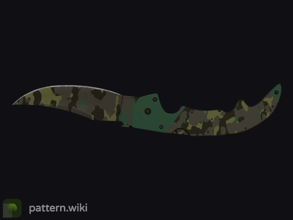 Falchion Knife Boreal Forest seed 639