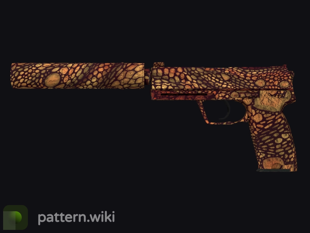 USP-S Orange Anolis seed 585