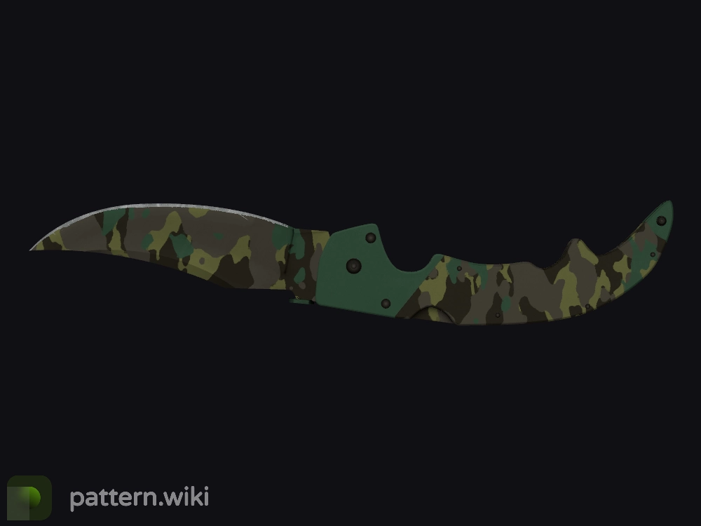 Falchion Knife Boreal Forest seed 467