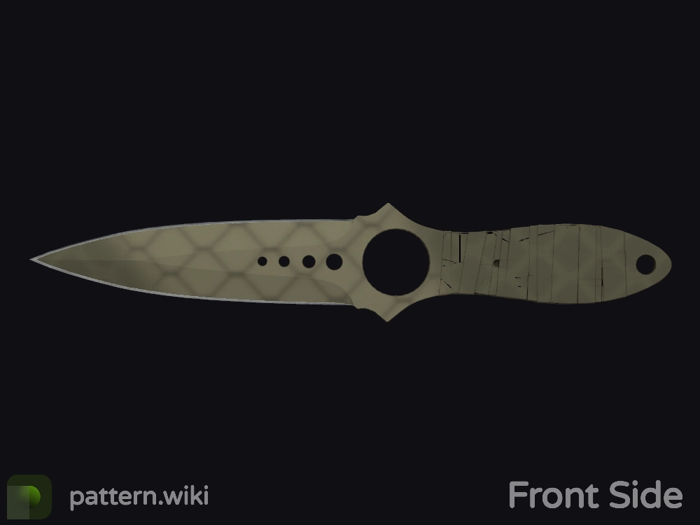 Skeleton Knife Safari Mesh seed 602