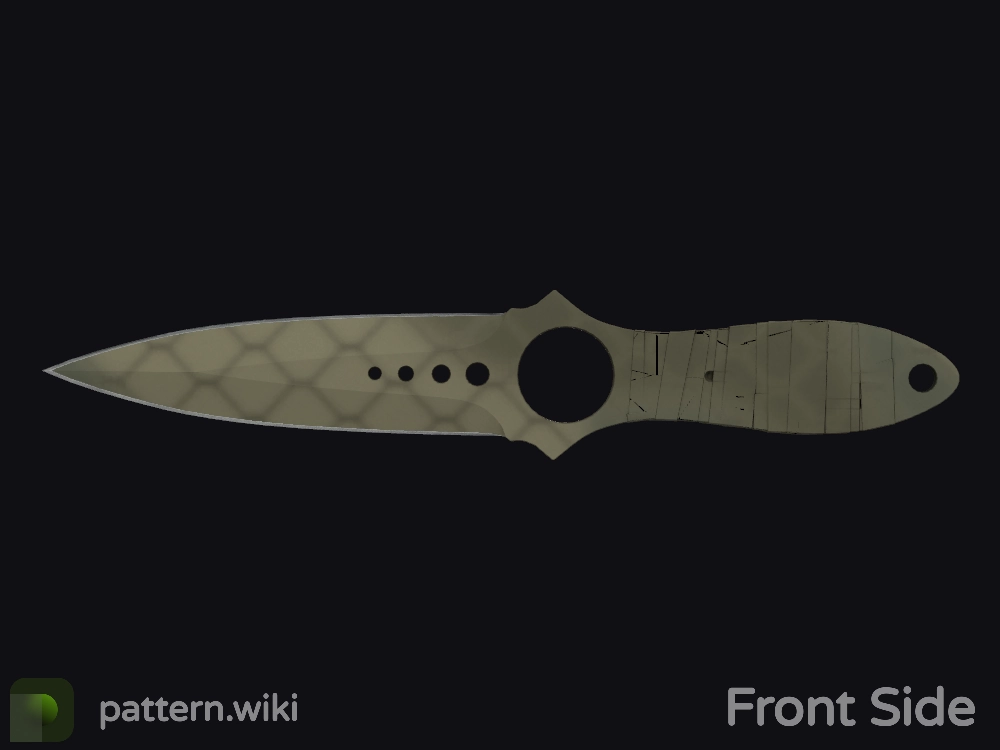 Skeleton Knife Safari Mesh seed 890