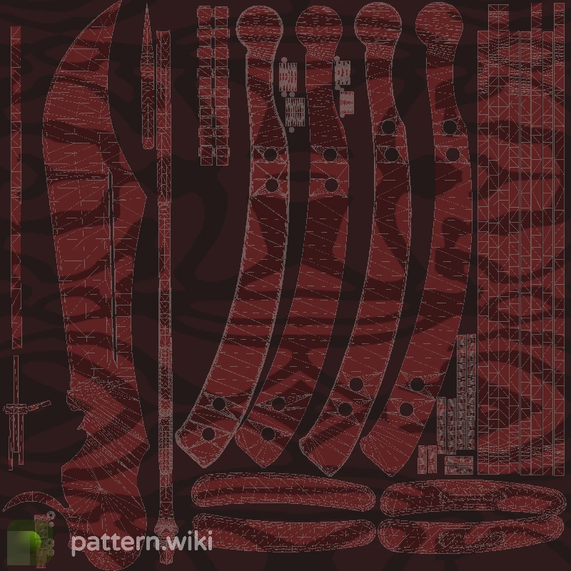 Butterfly Knife Slaughter seed 848 pattern template