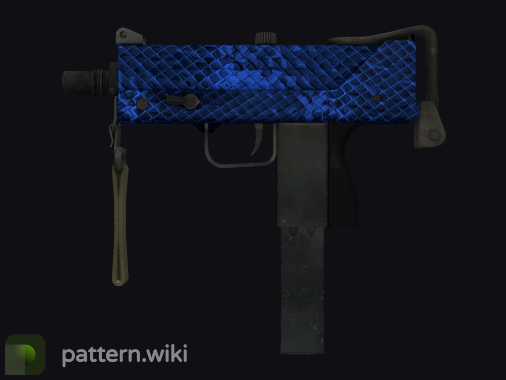 MAC-10 Lapis Gator seed 292