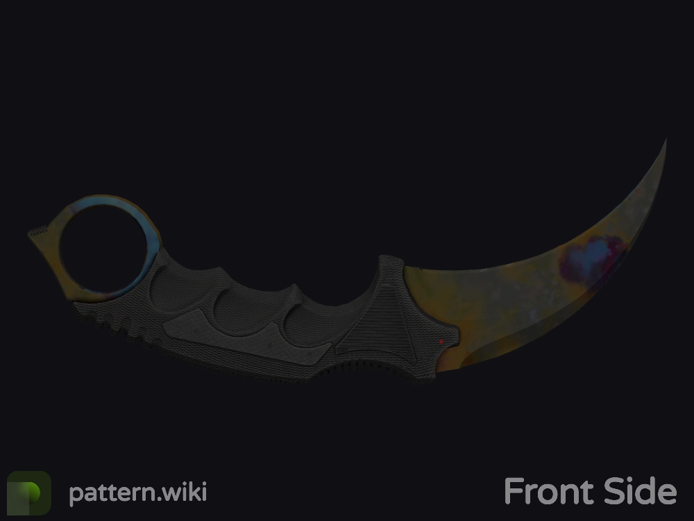 Karambit Case Hardened seed 224