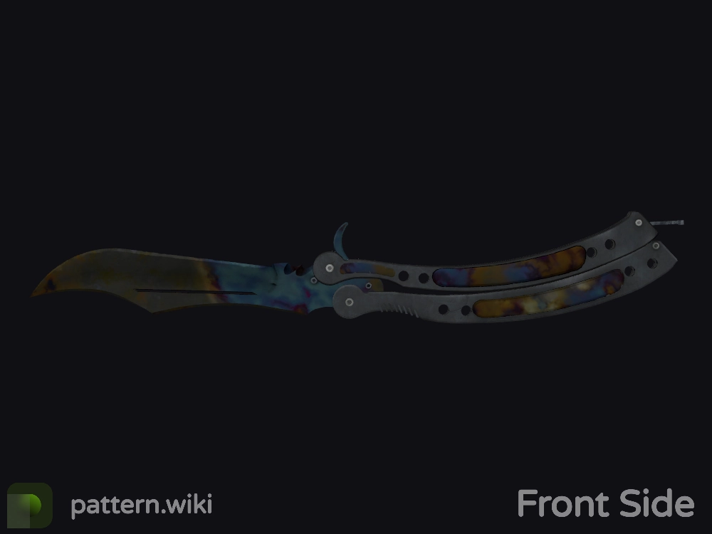 Butterfly Knife Case Hardened seed 309