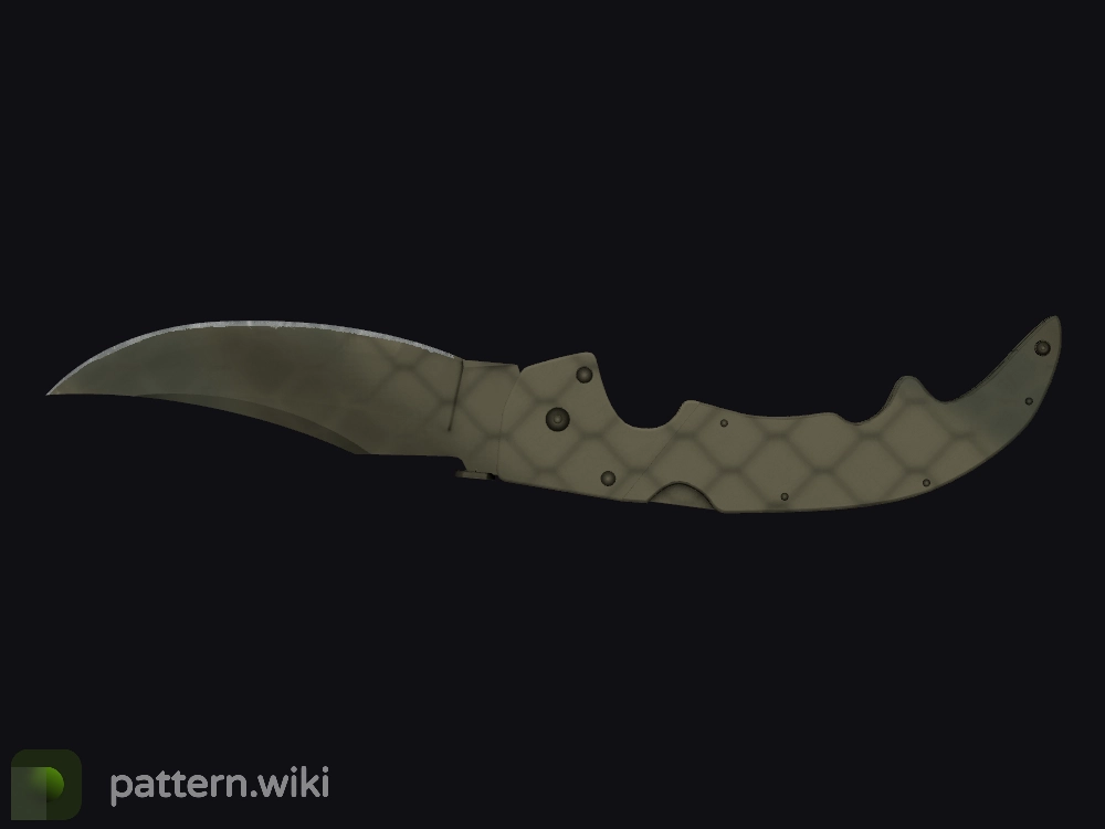 Falchion Knife Safari Mesh seed 771