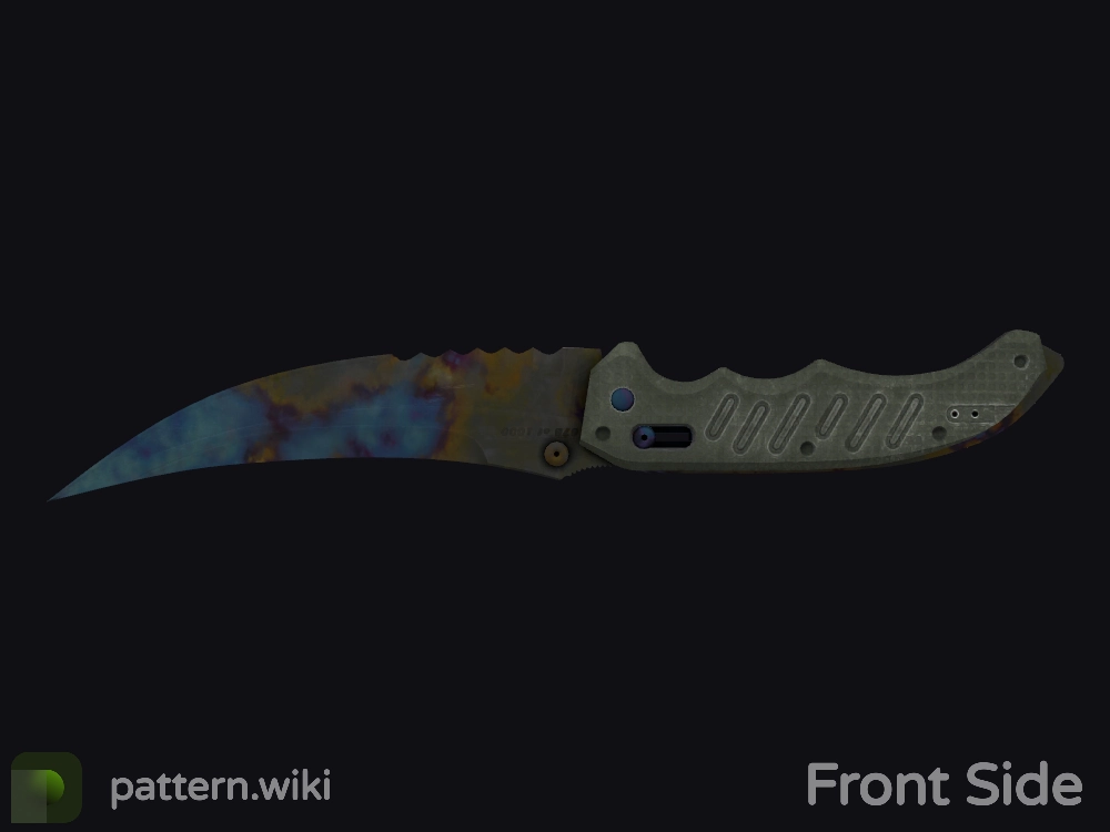 Flip Knife Case Hardened seed 782