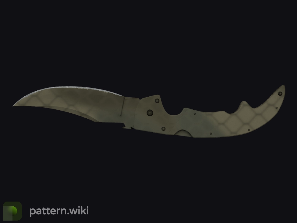 Falchion Knife Safari Mesh seed 729