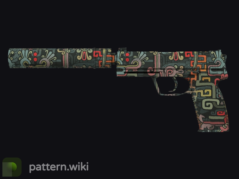 USP-S Ancient Visions seed 606