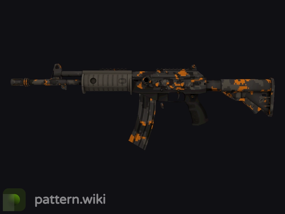 Galil AR Orange DDPAT seed 274