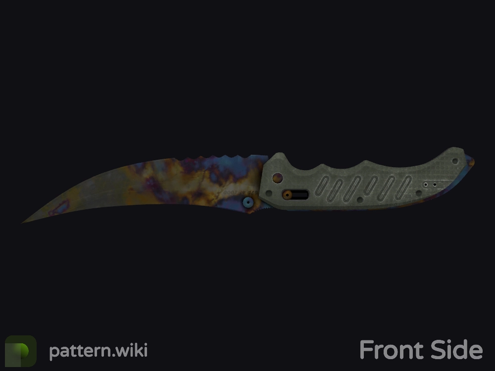 Flip Knife Case Hardened seed 459