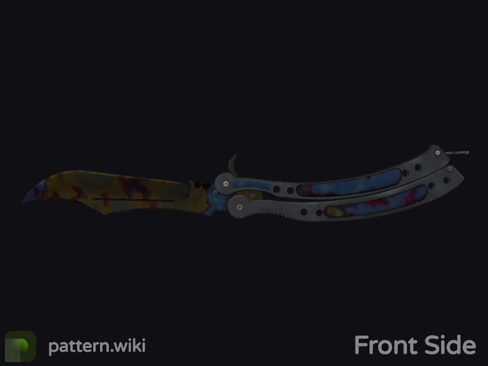 Butterfly Knife Case Hardened seed 62