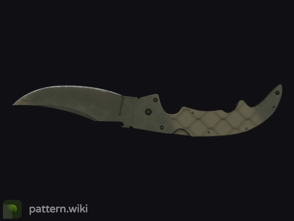 Falchion Knife Safari Mesh seed 68