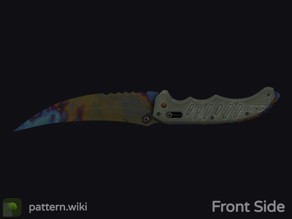 Flip Knife Case Hardened seed 128