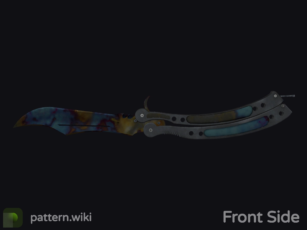 Butterfly Knife Case Hardened seed 615