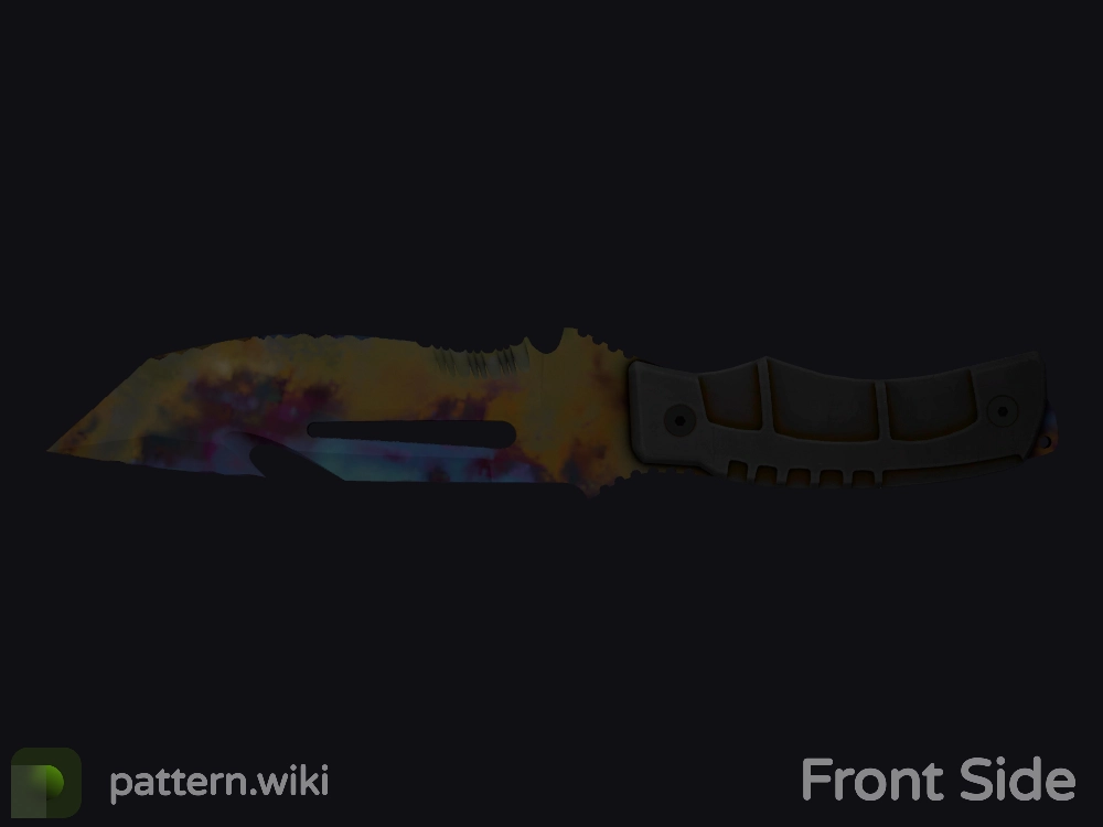 Survival Knife Case Hardened seed 79