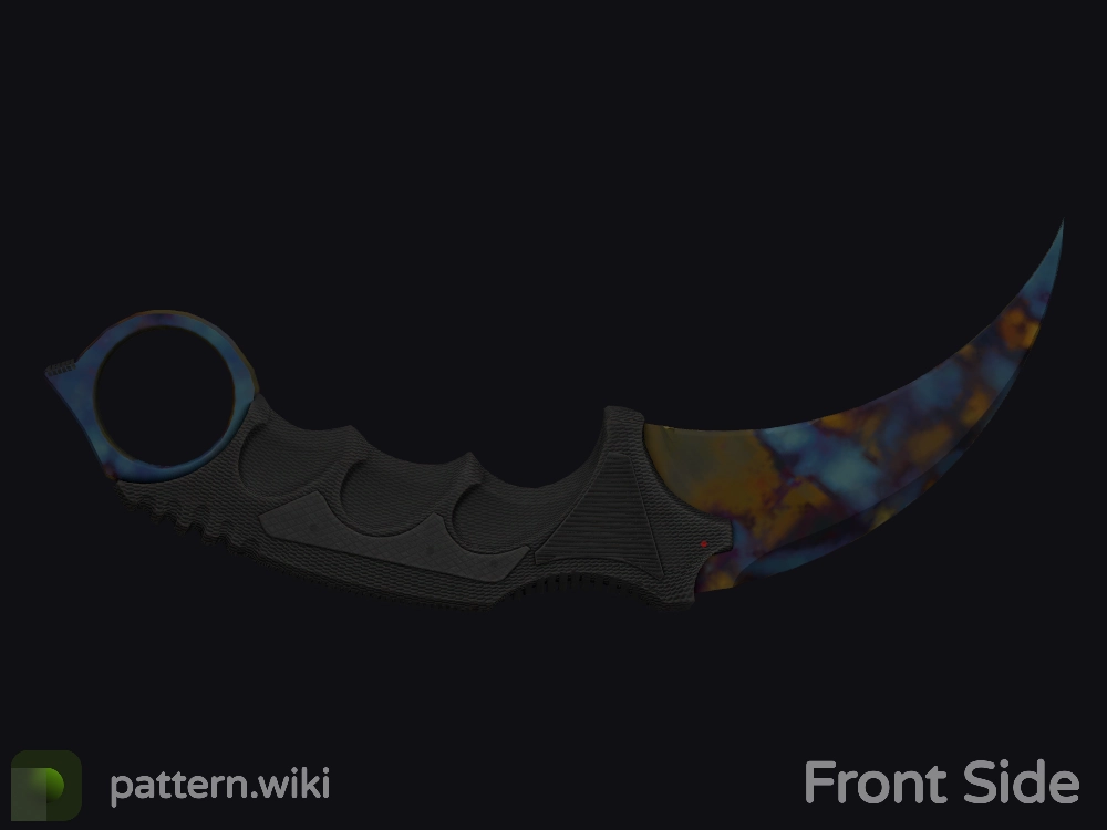 Karambit Case Hardened seed 754