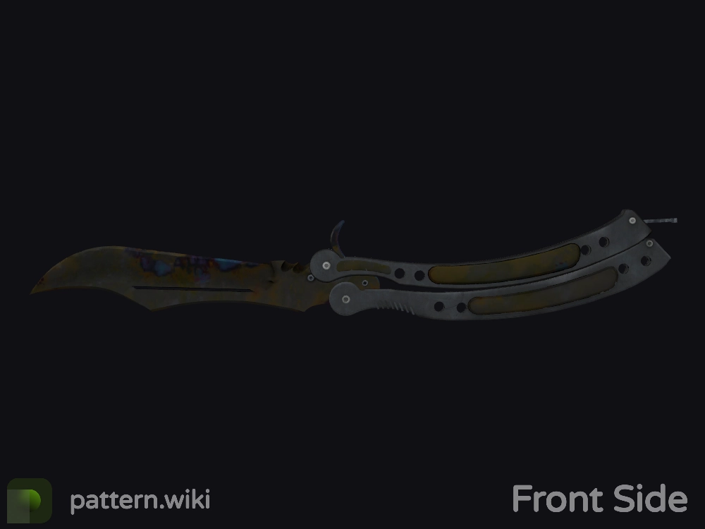 Butterfly Knife Case Hardened seed 495