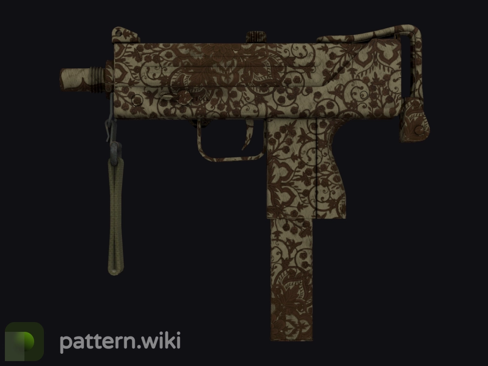 MAC-10 Sienna Damask seed 195