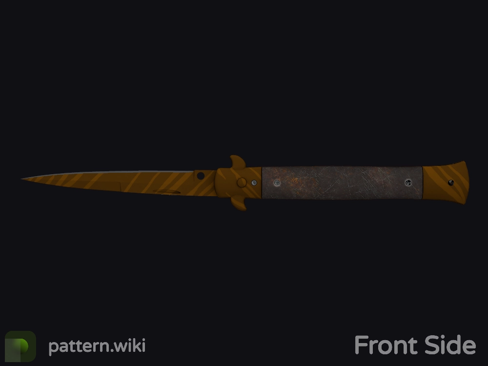 Stiletto Knife Tiger Tooth seed 924