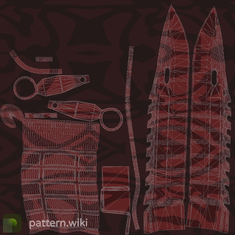 M9 Bayonet Slaughter seed 766 pattern template