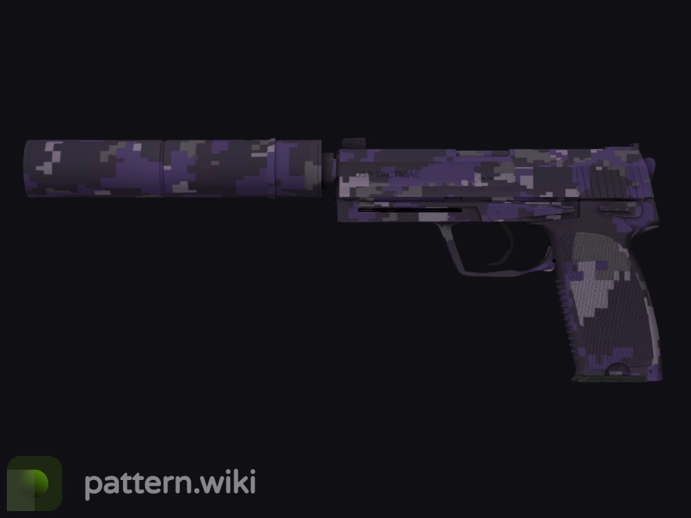 USP-S Purple DDPAT seed 67